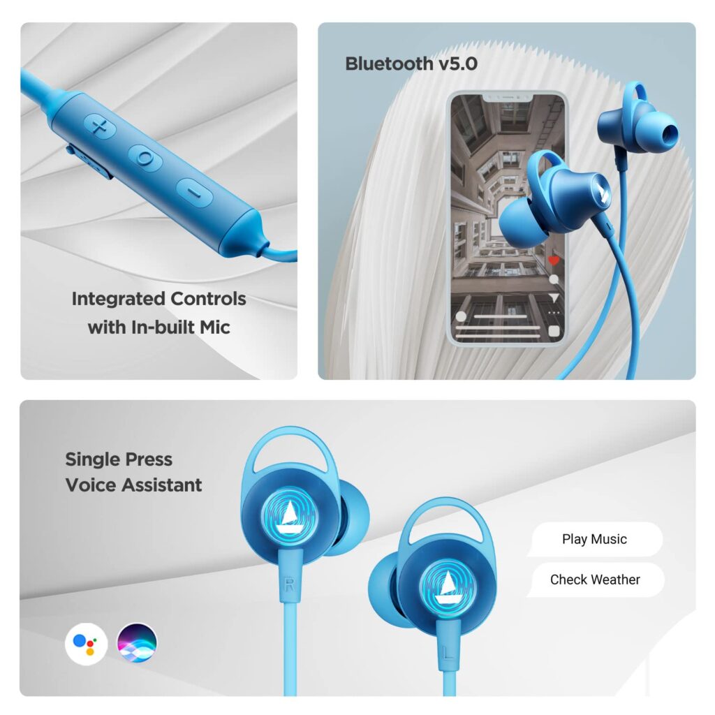 boAt Rockerz 330ANC Bluetooth in-Ear Neckband